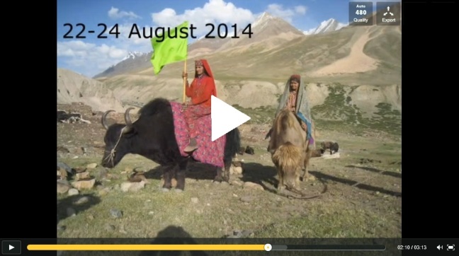 women on yaks